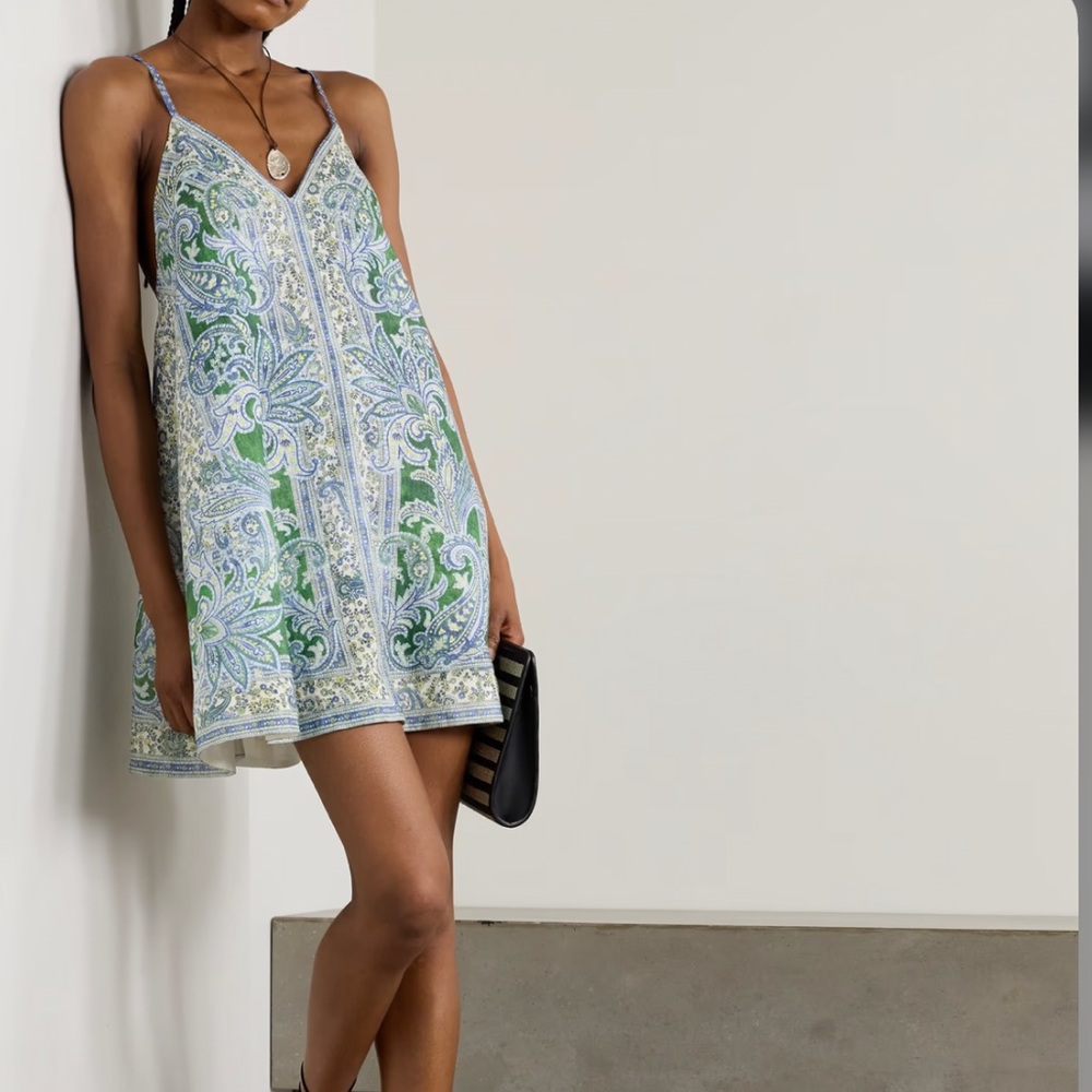 Zimmermann Ottie Swing Mini Dress